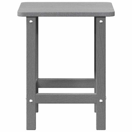 Adirondack Bijzettafel Lichtgrijs 38x38x45 cm HDPE 5