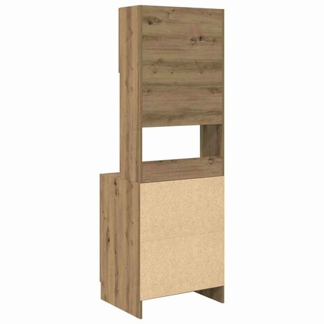 Keukenkast Artisan Eiken 60 x 50 x 180 cm Gelaagd Hout 7