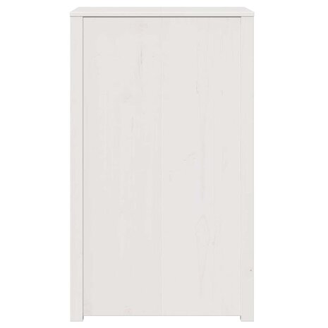 Buitenkeukenkast Wit 55x55x92 cm Massief Grenenhout 5
