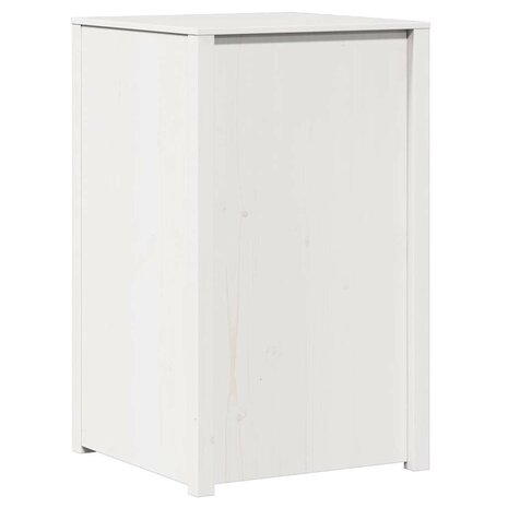 Buitenkeukenkast Wit 55x55x92 cm Massief Grenenhout 6
