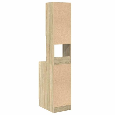 Keukenkast Sonoma Eiken 35x50x180 cm Bewerkt Hout 7