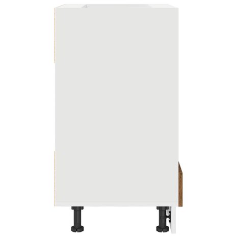 Ovenkast in Oud Hout – 60x46x81,5 cm van Geëngineerd Hout 5