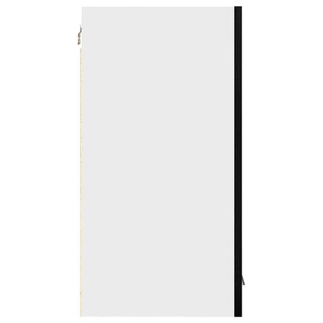 Zwarte Eiken Hangkast 60 x 31 x 60 cm van Geengineerd Hout 7