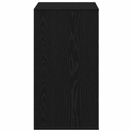 Ladekast 60x41x76 cm bewerkt hout zwart eikenkleurig 7