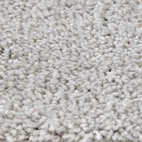 Vloerkleed shaggy met latex onderkant 120x120 cm grijs 5
