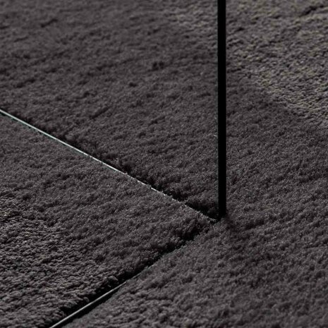 Tapijt Antraciet 80 x 150 cm Polyester 7