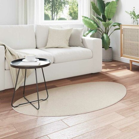 Tapijt Beige 80 x 150 cm Katoen 2