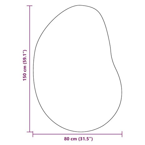 Tapijt Zwart 80 x 150 cm Polyester 8