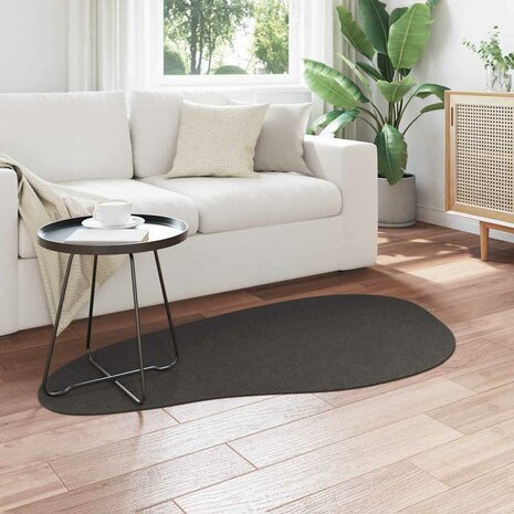 Tapijt Antraciet 80 x 150 cm Polyester 2