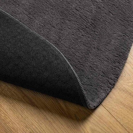 Tapijt Antraciet 80 x 150 cm Polyester 5