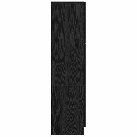 Hoge Kast Zwart 31,5x32x124 cm Gelaagd hout 5