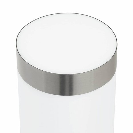 Buitenwandlamp met sensor - Zilver RVS IP44 5