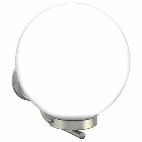 Buiten Wandlamp Zilver RVS IP44 7