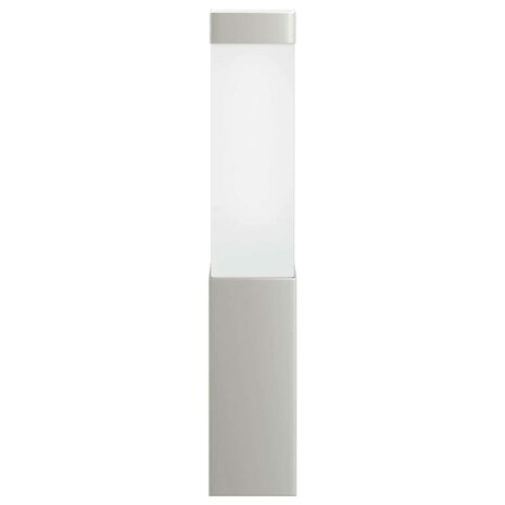 Buiten Wandlamp Zilver RVS IP44 2