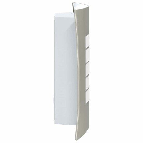 Buitenwandlamp 2 stuks Zilver RVS IP44 3