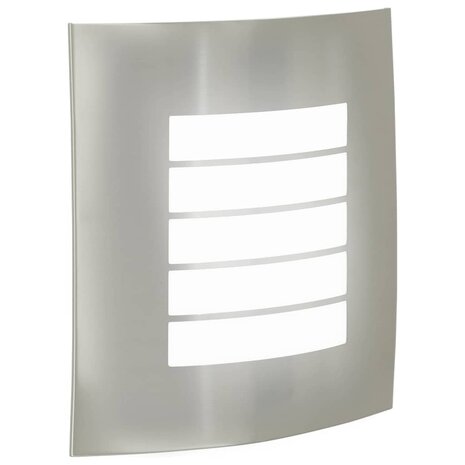 Buitenwandlamp 2 stuks Zilver RVS IP44 7