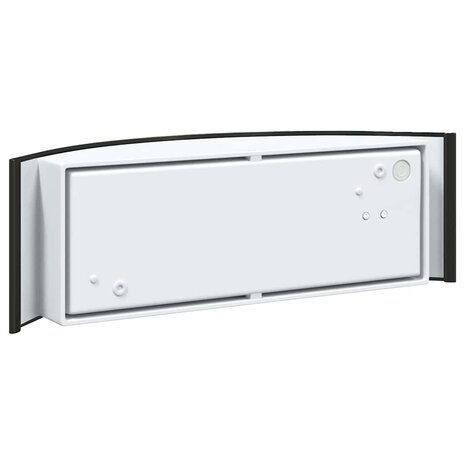Buiten Wandlamp 2 stuks Zwart RVS IP44 5
