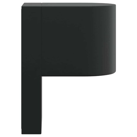Buitenwandlampen 2 stuks Zwart RVS IP44 4