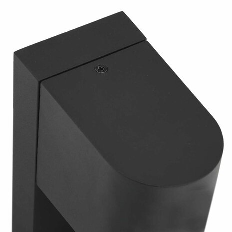 Buitenwandlampen 2 stuks Zwart RVS IP44 6
