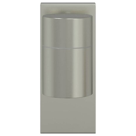 Buiten Wandlamp Zilver Roestvrijstaal IP44 2