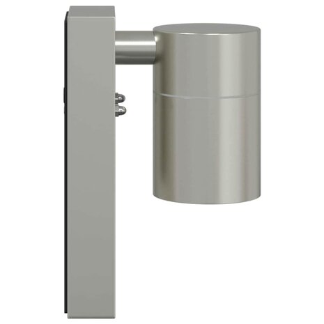 Buiten Wandlampen 2 stuks Zilver RVS IP44 4