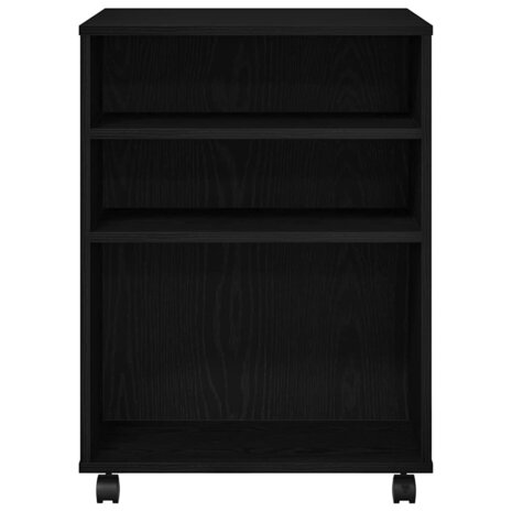 Opbergkast 60x53x72,5 cm bewerkt hout zwart eikenkleurig 5