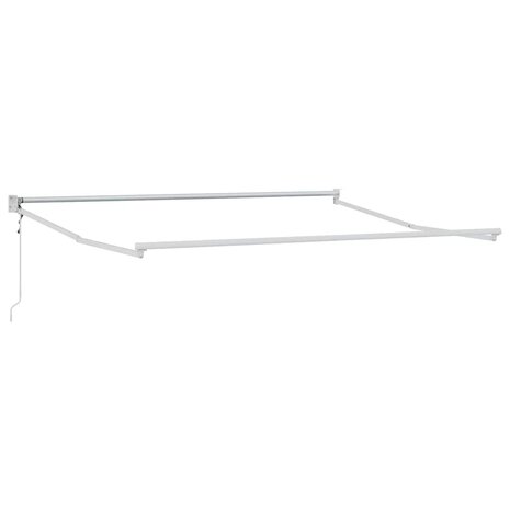 Luifel automatisch uitschuifbaar 300x250 cm lichtgrijs 4