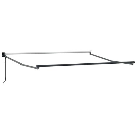 Luifel automatisch uitschuifbaar 300x250 cm lichtgrijs 4