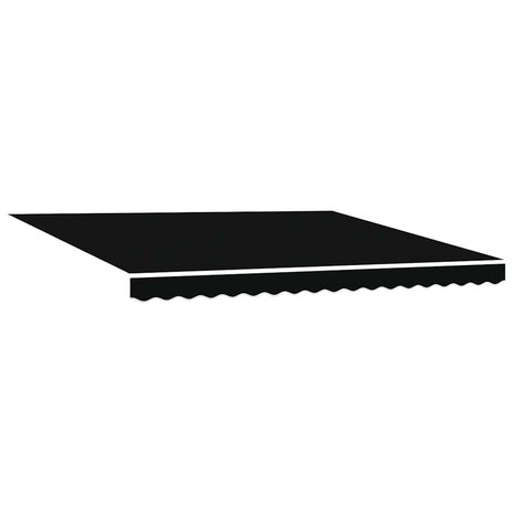 Luifel automatisch uitschuifbaar 400x300 cm zwart 4