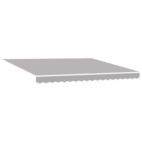 Luifel automatisch uitschuifbaar 400x300 cm lichtgrijs 4