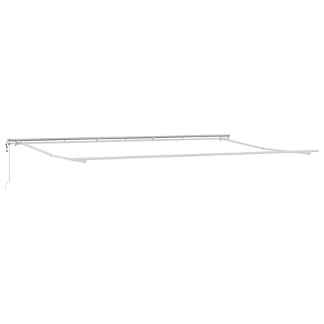 Luifel automatisch uitschuifbaar 600x350 cm lichtgrijs 3