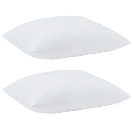 Kussens 2 pcs Wit 60 x 70 cm 85gsm 100% polyester 3