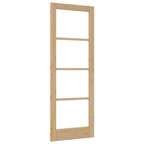 Binnendeur met Glas &apos;ORKDAL&apos;78x211x4 cm Massief Hout 4