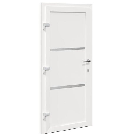 Voordeur Wit 98 x 208 cm PVC 8