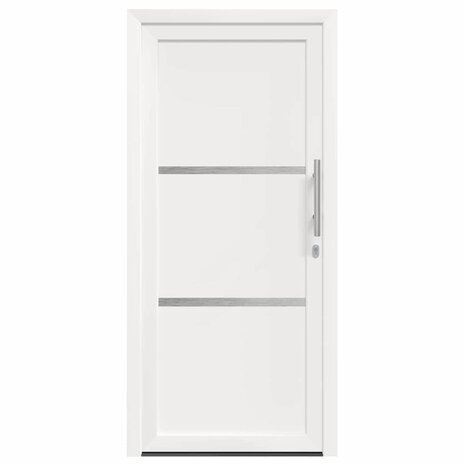 Voordeur Wit 98 x 208 cm PVC 5