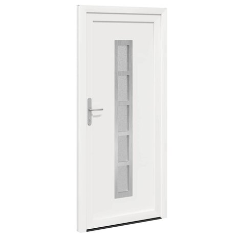 Voordeur Wit 98 x 208 cm PVC 3