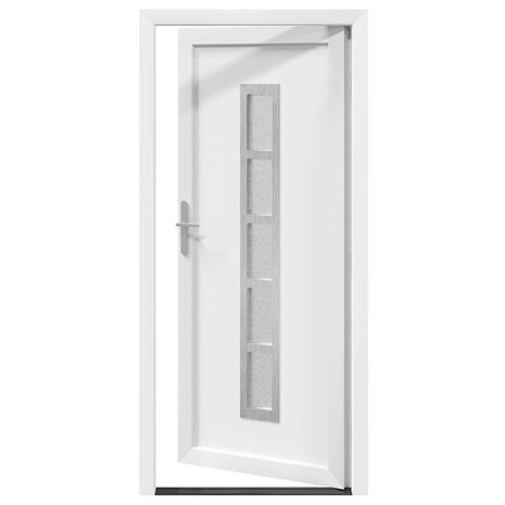 Voordeur Wit 98 x 208 cm PVC 4
