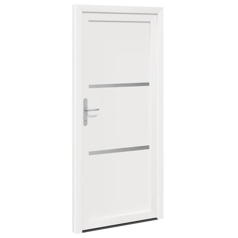 Voordeur Wit 98 x 208 cm PVC 3