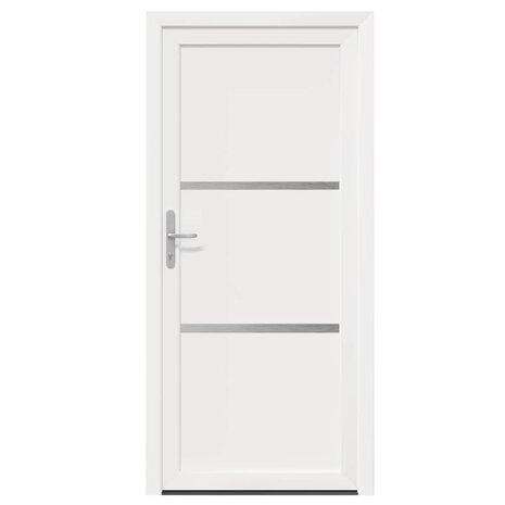 Voordeur Wit 98 x 208 cm PVC 5
