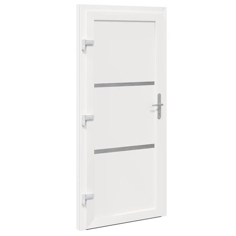 Voordeur Wit 108 x 208 cm PVC 8