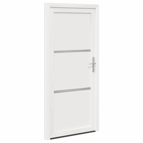 Voordeur Wit 98 x 208 cm PVC 3