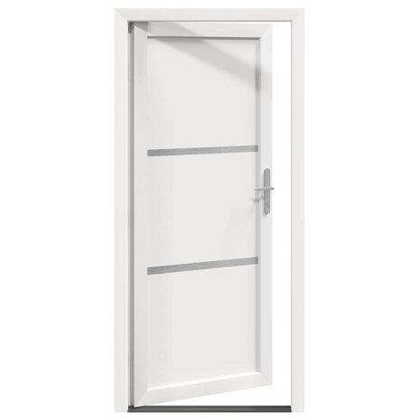 Voordeur Wit 98 x 208 cm PVC 4