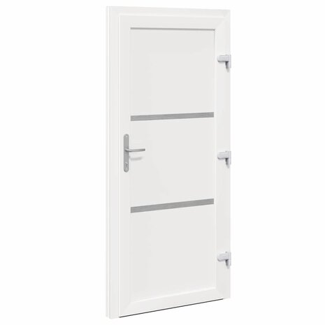 Voordeur Wit 98 x 208 cm PVC 8