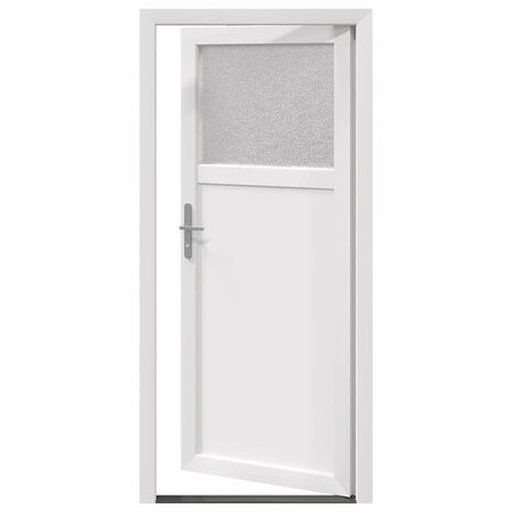 Voordeur Wit 98 x 198 cm PVC 4