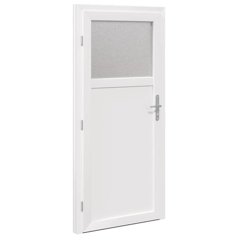 Voordeur Wit 98 x 198 cm PVC 7