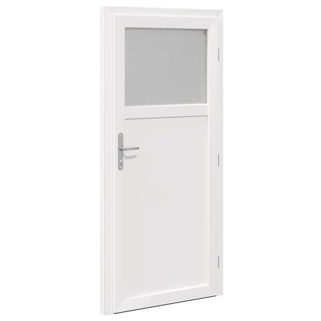 Voordeur Wit 98 x 198 cm PVC 7
