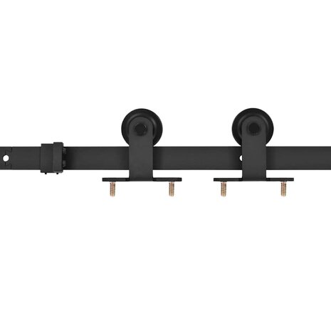 Schuifdeur Bruin 80 x 208 cm Massief grenenhout 6
