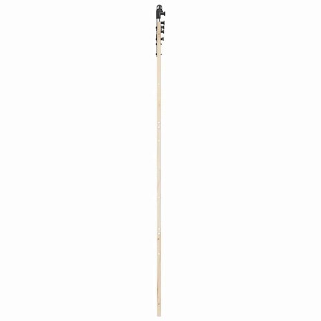 Schuifdeur Bruin 80 x 208 cm Massief grenenhout 4