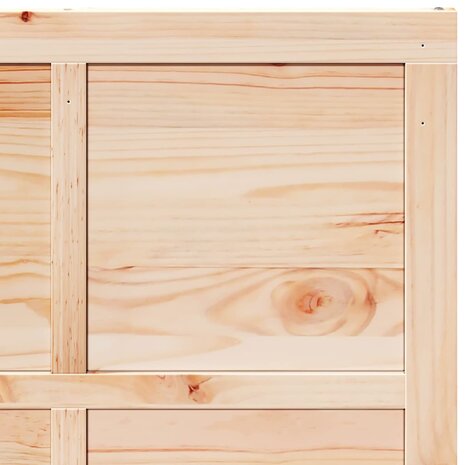 Schuifdeur Bruin 100 x 210 cm Massief grenenhout 6