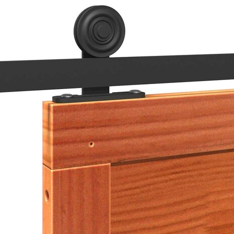 Schuifdeur Wasbruin 100 x 210 cm Massief grenenhout 7